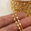 3+1 Starburst Link Chain | 14K Gold Filled