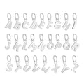 Alphabet Initial Charm | S925 Sterling Silver | A–Z