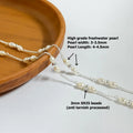 Freshwater Pearl & Bead Rolo Chain | Gold Filled & S925 Silver