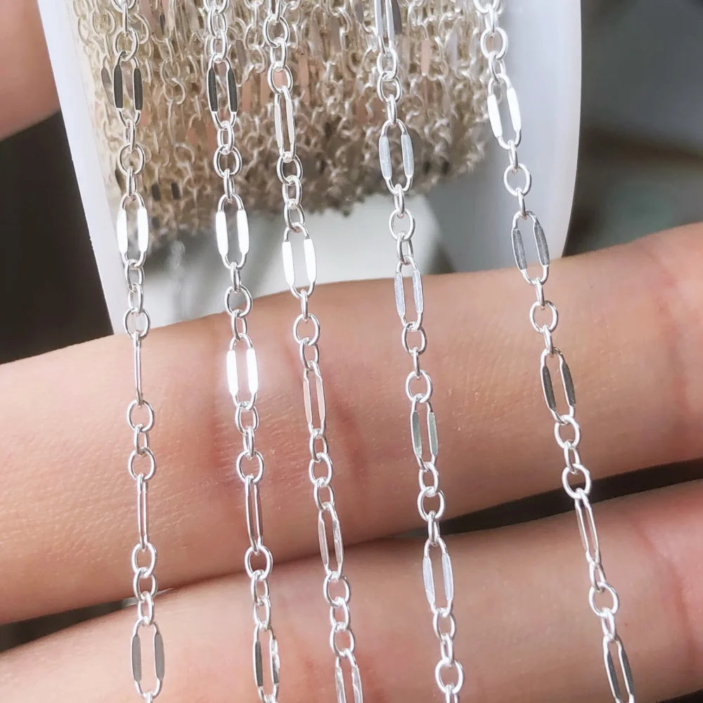 Hot Sale Premium 14k Gold Filled Lip Bracelet Chain Necklace Bulk for Jewelry Making Necklaces