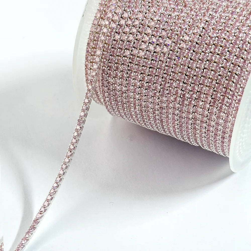 Wholesale CZ Tennis Chain by the Meter | Gold Filled & S925 Silver